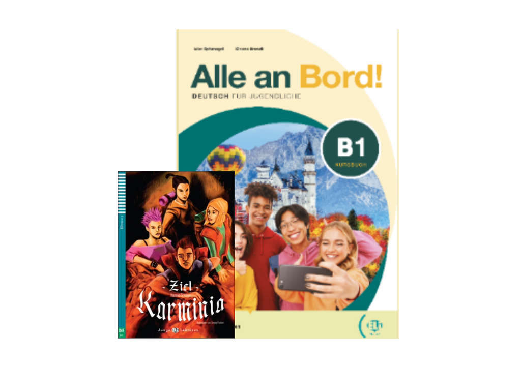 ALLE AN BORD! 3 - SB + Digital book + ELILink + Lekturen ( ZIEL KARMINIA)
