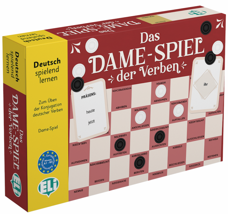Das Dame-Spiel der Verben