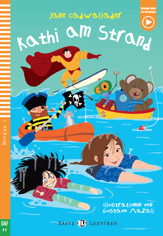 ELi Verlag Kathi am Strand German Reader Pre-A0