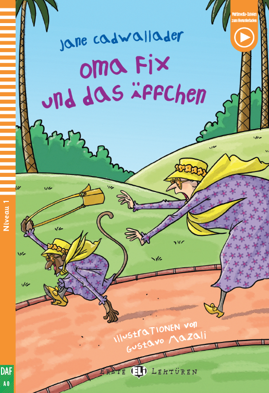 ELi Verlag Oma Fix und das Äffchen German Language Book Pre-A0
