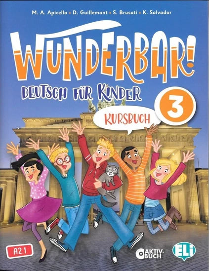 Wunderbar 3 - Lehrbuch cover