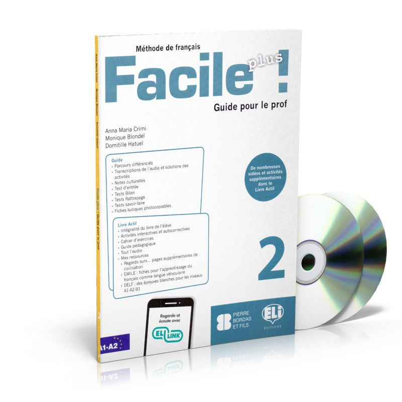 Facile Plus ! A1/A2 - Guide pédagogique + 2 CD audio