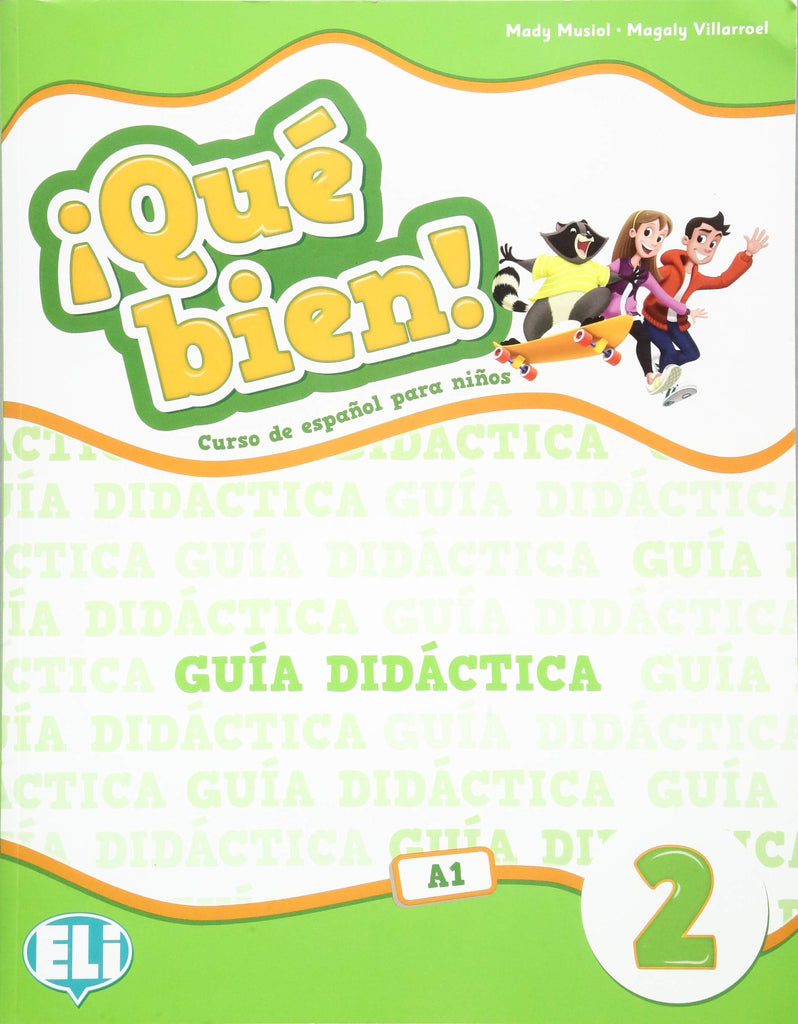 ¡QUÉ BIEN! 2 -Guía didáctica + 2 CD audio + DVD Cuentos en musical