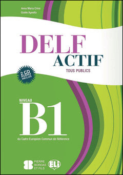 DELF Actif B1 Tous Publics + 2 CD Audio
