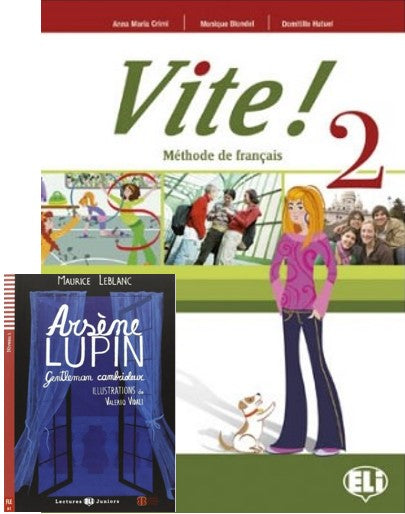 VITE! 2 - Livre de l’élève + Reader "Arsene Lupin"