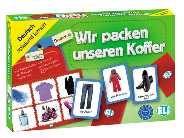 Wir packen unseren Koffer