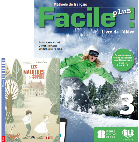FACILE PLUS 3 (A2) - SB+Lecture "Le malheurs de Sophie" (exercices DELF)