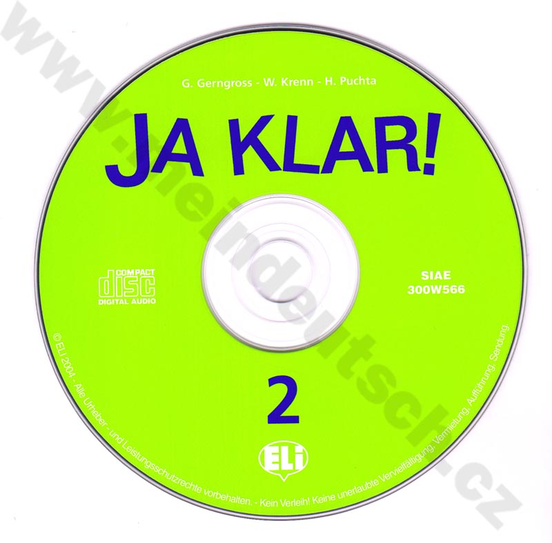 JA KLAR! 2 - CD Audio