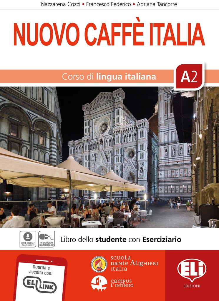 NUOVO CAFFE ITALIA A2 - Guida per l’insegnante + 3 CD Audio