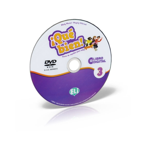 ¡QUÉ BIEN! 3 - Libro Digital
