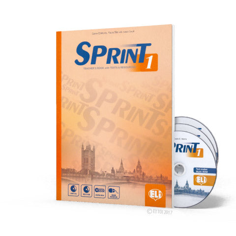 SPRINT 1 - Teacher's Book + 2 Class Audio CDs +Tests & Resources + Test maker Multi-ROM