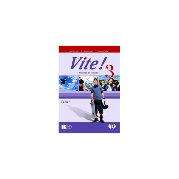 VITE! 3 Cahier + Audio CD