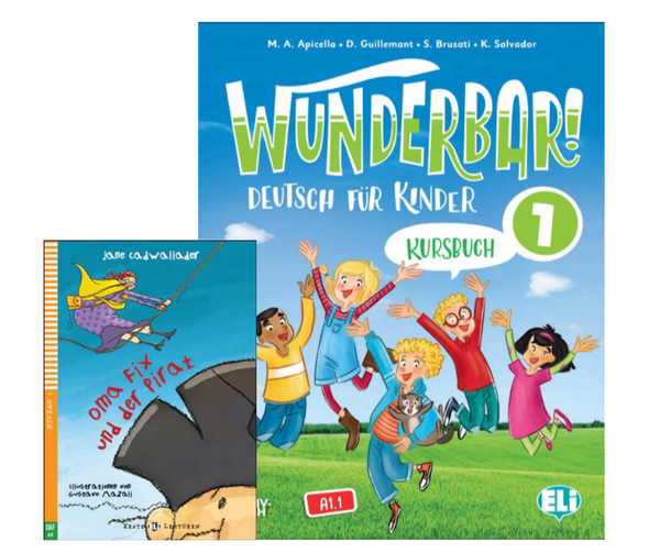 Wunderbar 1- Lehrbuch + Lekturen "Oma Fix und der pirat"